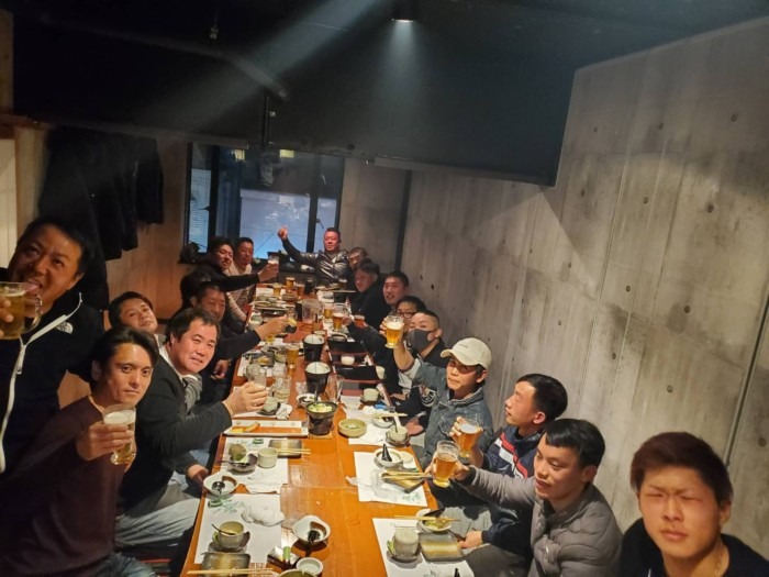 2019年忘年会の画像